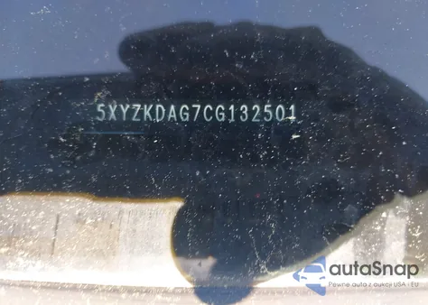 2012 Hyundai Santa Fe Limited V6 z USA, uszkodzony, nr VIN 5XYZKDAG7CG132501